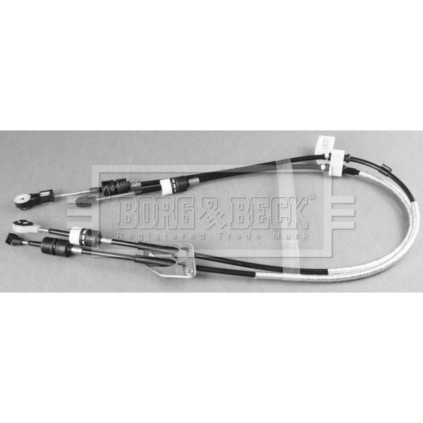 Genuine Borg & Beck Gear Control Cable fits Nissan E23 Series 8287 BKG1133