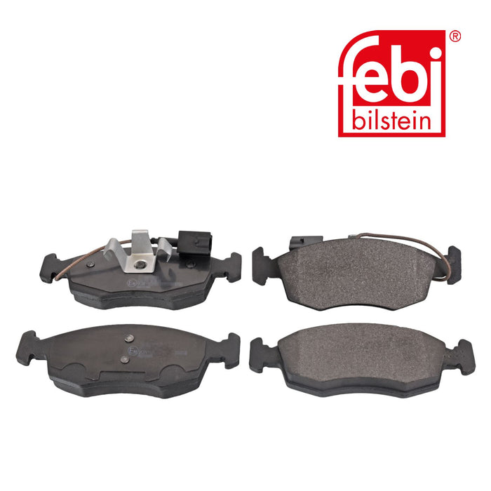 Genuine FEBI Front Brake Discs & Pads Set Vented for Fiat Punto Evo