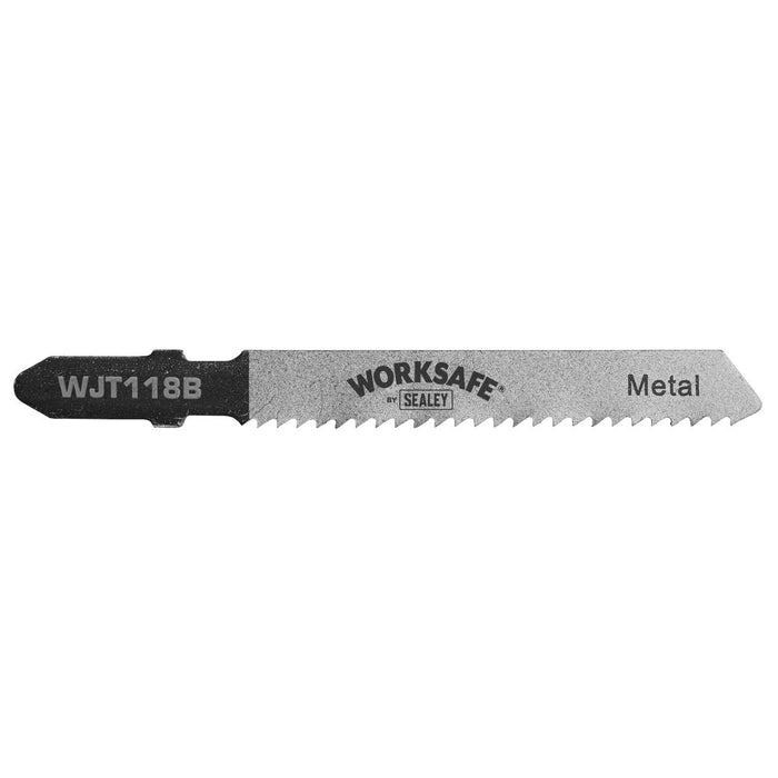 Sealey Jigsaw Blade Metal 55mm 12tpi Pack of 5 WJT118B