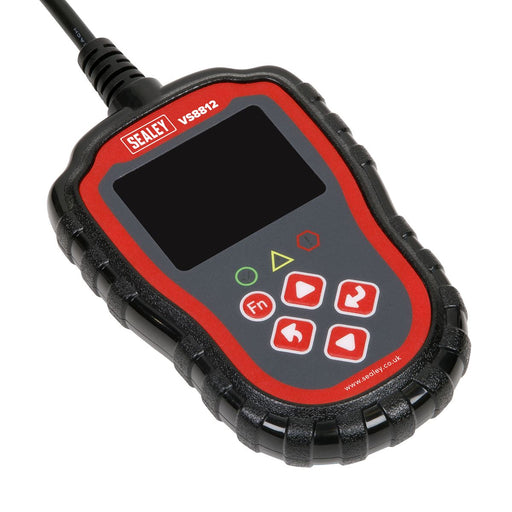 Sealey EOBD Code Reader Live Data VS8812 Sealey  - Dynamic Drive