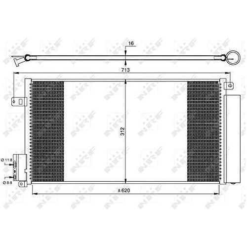 NRF Condenser 35750