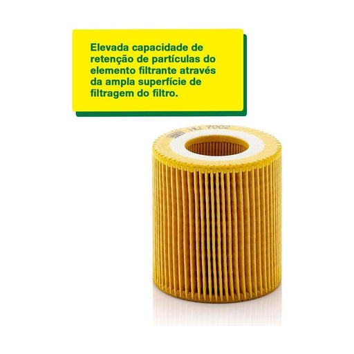 Genuine Mann Oil Filter for Ford Ranger HU7002Z Mann & Hummel  - Dynamic Drive