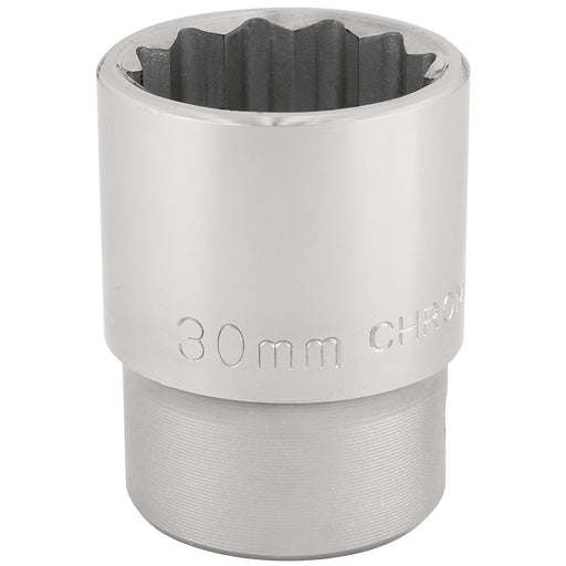 Draper 12 Point Socket, 3/4" Sq. Dr., 30mm 16698 Draper  - Dynamic Drive