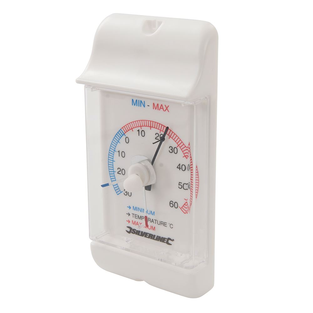 Silverline Min/Max Dial Thermometer -30° to +60°C Silverline  - Dynamic Drive