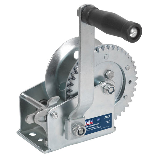 Sealey Geared Hand Winch 540kg Capacity GWE1200M Sealey  - Dynamic Drive