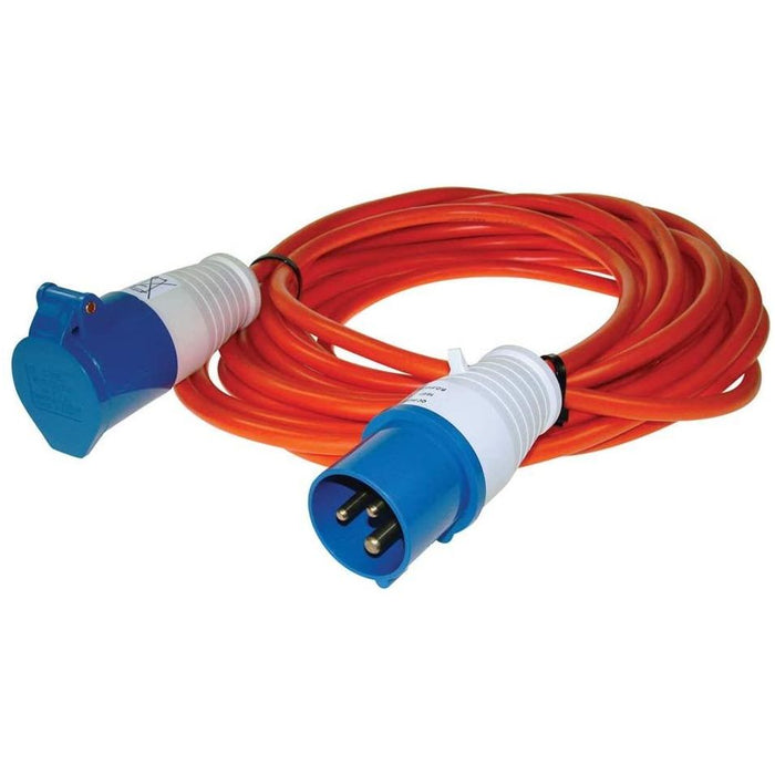 230V 10M High Specification Caravan Site Extension Lead - Ncc Approved UKB4C  - Dynamic Drive