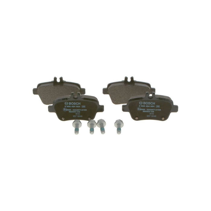 Bosch Brake Pad Set Bp1509 fits Mercedes-Benz A A180 CDi|CDi BlueEFFICIENCY - 1.