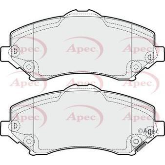 Apec Brake Pads Front Fits Chrysler Voyager Dodge Journey Nitro Jeep Ch