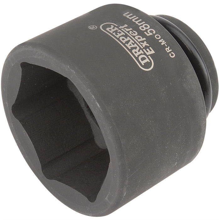 Draper Expert HI-TORQ 6 Point Impact Socket, 3/4" Sq. Dr., 58mm Draper  - Dynamic Drive