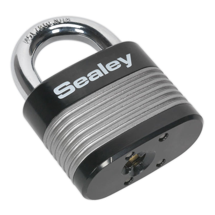 Sealey Zinc Coated Steel Body Padlock 63mm Sealey  - Dynamic Drive