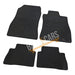 Blue Trim TailoBlue Black Rubber Car Mats for Nissan Juke 10> Set of 4 With 2 Clips UKB4C  - Dynamic Drive