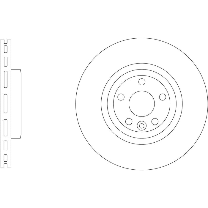 Genuine APEC Front Brake Discs & Pads Set Vented for Jaguar F-Pace Apec  - Dynamic Drive