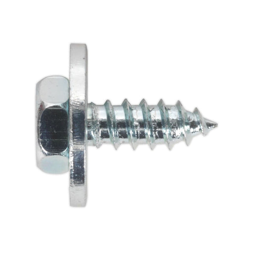 Sealey Acme Screw with Captive Washer M10 x 1/2" Zinc Pack of 100 ASW101 Sealey  - Dynamic Drive