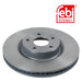 Genuine FEBI Front Brake Discs & Pads Set Vented for Ford Kuga Febi Bilstein  - Dynamic Drive