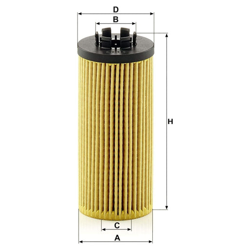 Genuine Mann Oil Filter for 2 SERIES ACTIVE TOURER HU6012ZKIT Mann & Hummel  - Dynamic Drive