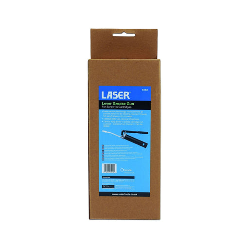 Laser Lever Grease Gun for Screw-In Cartridges 7212 Laser Tools  - Dynamic Drive