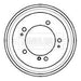 Genuine Borg & Beck Brake Drum fits Renault Master 2.5D 2.8TD 98 BBR7170 Borg & Beck  - Dynamic Drive