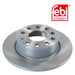 Genuine FEBI Rear Brake Discs & Pads Set Solid for Seat Leon Febi Bilstein  - Dynamic Drive