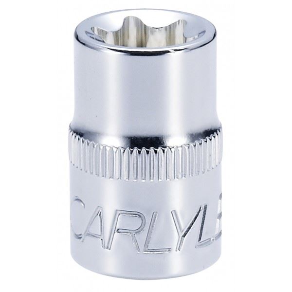 Carlyle Hand Tools Socket - External Star Standard - 3/8in. Dr - E14 Carlyle Hand Tools  - Dynamic Drive