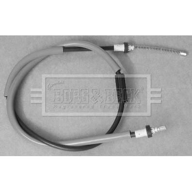 Borg & Beck Brake Cable- Lh Rear fits Land Rover Discovery 5.0L V8 BKB3198 Borg & Beck  - Dynamic Drive