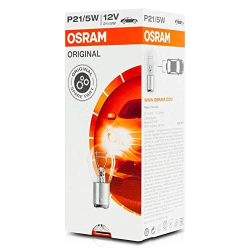 10x Original 12v P21/5W (BAY15d / 380) 21/5w Clear Bulbs [7528] Osram  - Dynamic Drive