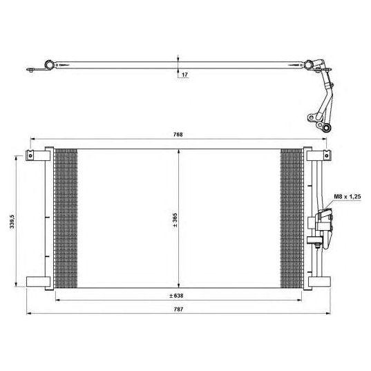 NRF Condenser 35640