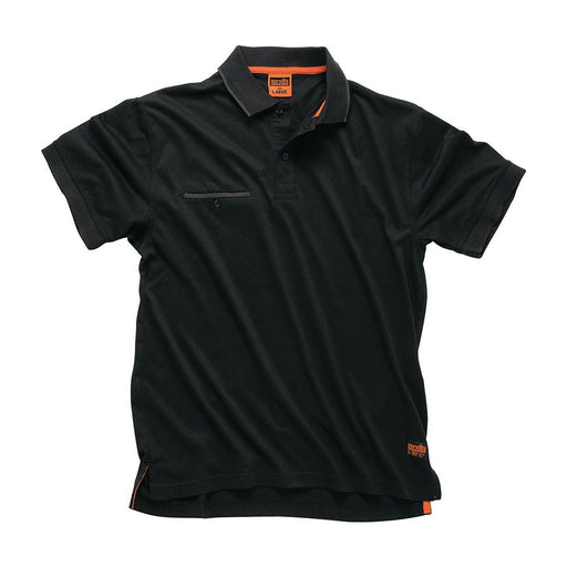 Scruffs Worker Polo Black S Scruffs  - Dynamic Drive