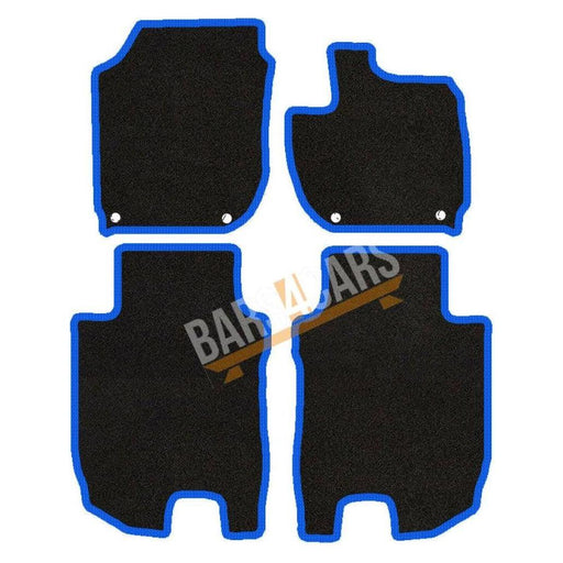 Fully Tailored Blue Trim Carpet Mats Honda Hr-V 15> Set of 4 With 4 Clips UKB4C  - Dynamic Drive