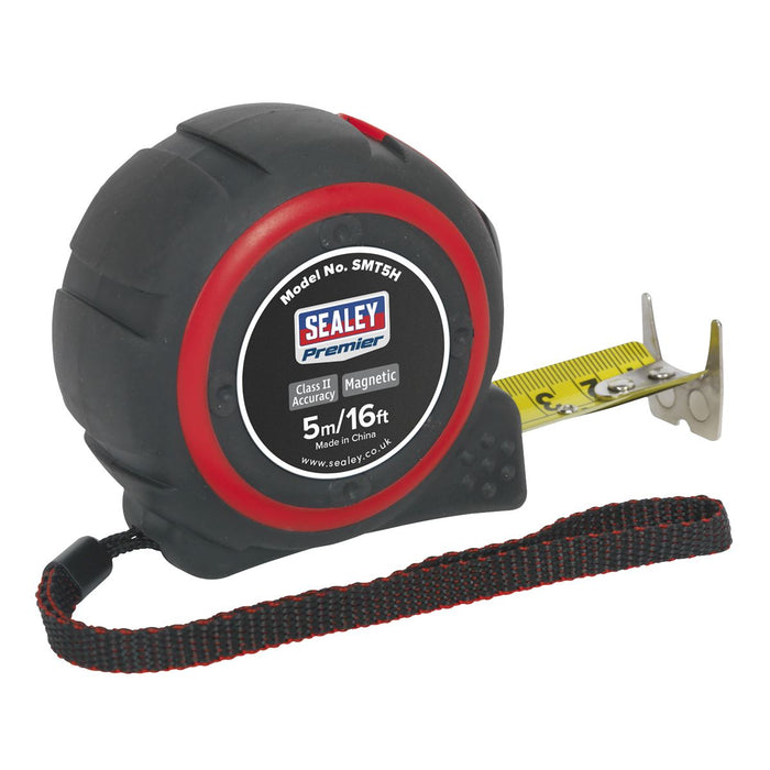 Sealey Heavy-Duty Tape Measure 5m(16ft) SMT5H Sealey  - Dynamic Drive