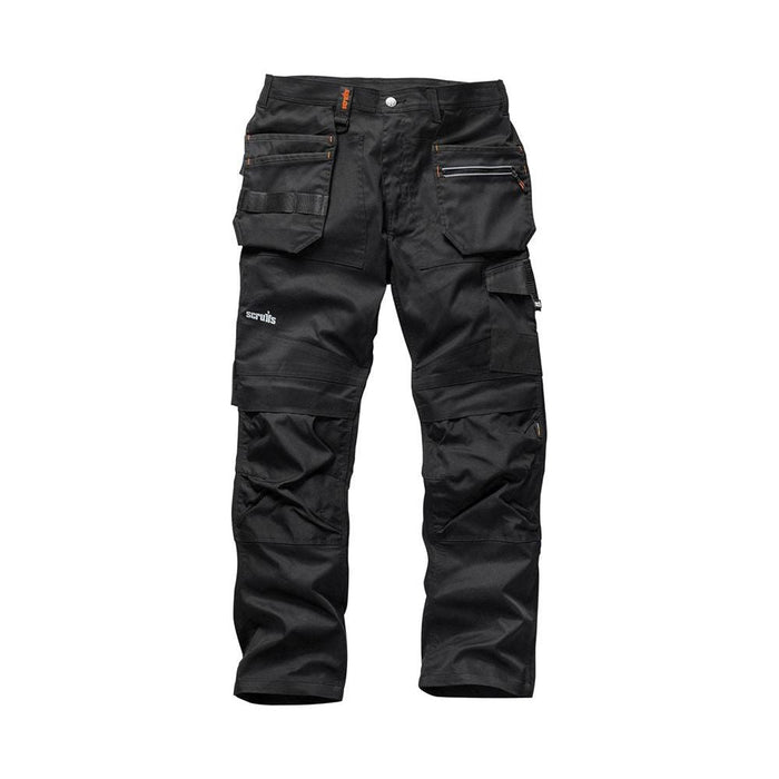 Scruffs Trade Flex Trousers Black 32L