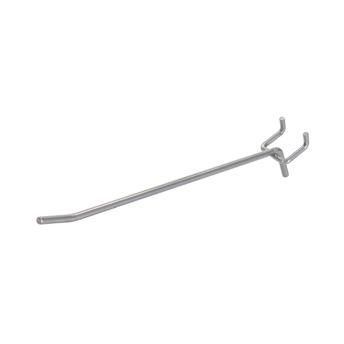 Silverline Single Prong Hook 200mm 20pk Silver