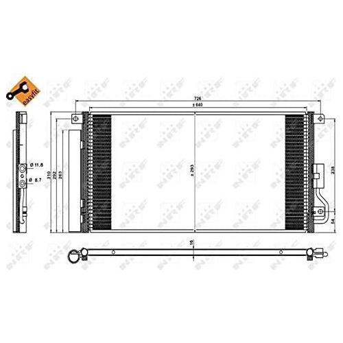 NRF Condenser 350227