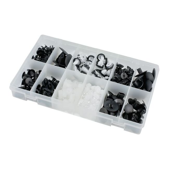 Connect Assorted Trim Clips to suit for Renault Clio 195pc 35984 Tool Connection  - Dynamic Drive