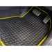 Tailored Yellow Trim Mats fits 6 Series E64 Conv 04 05 06 07 08 09 10 11 12 UKB4C  - Dynamic Drive