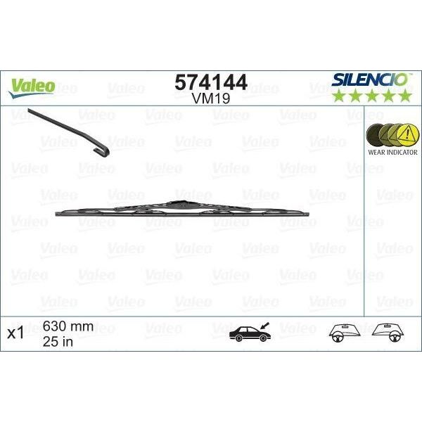 Valeo Single Wiper Blades 574144 Automotive Part fits Mercedes Valeo  - Dynamic Drive