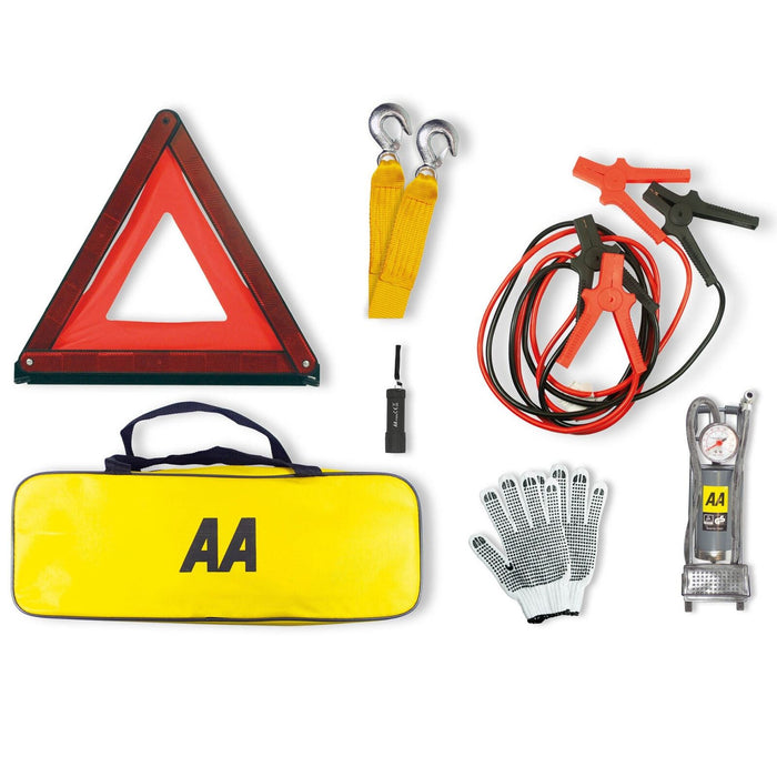 AA Car Emergency Breakdown Kit Car Driving  Travel Kit Warning Triangle UKB4C  - Dynamic Drive