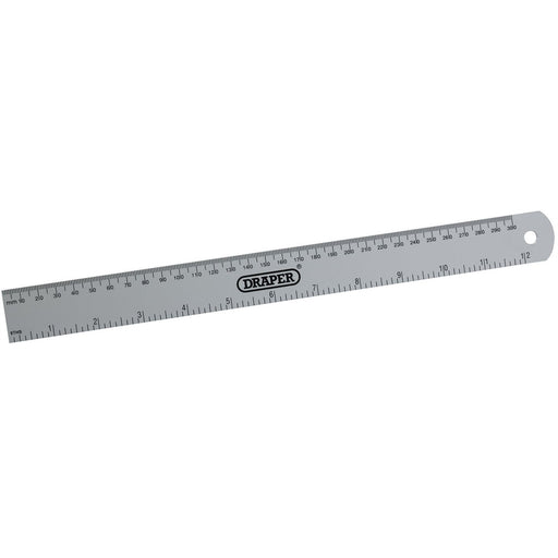 Draper Aluminium Rule, 300mm/12" 52191 Draper  - Dynamic Drive