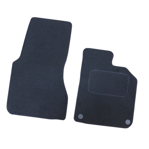 Tailored Car Mats for Smart For Two Coupe 15-18 + Clips 2015 2016 2017 2018 UKB4C  - Dynamic Drive