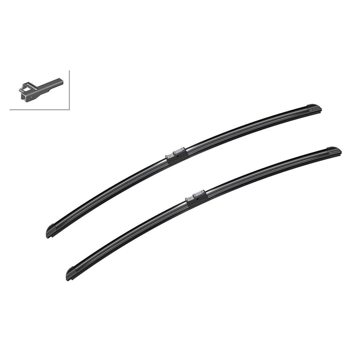 Windscreen Wiper Blade Blades Set 00 to 13 BOSCH AEROTWIN for Mercedes S Class