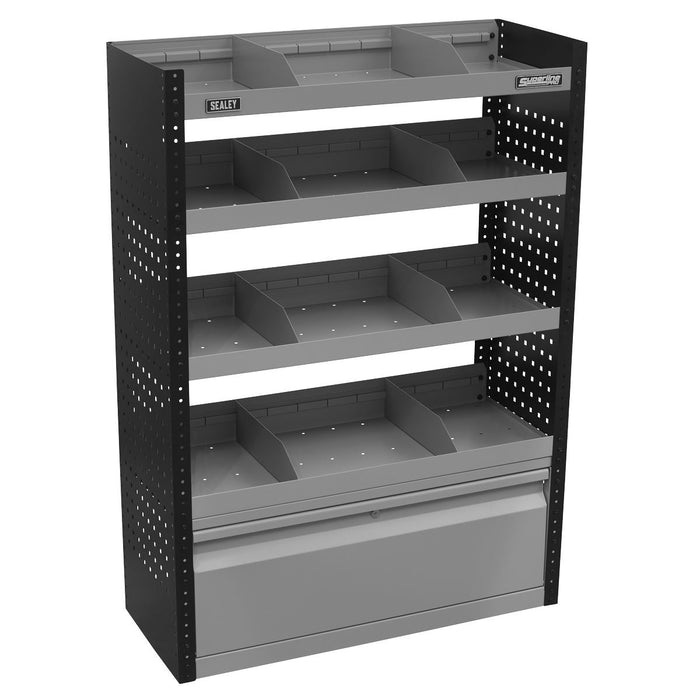 Sealey Modular Flat Shelf Van Storage System APMSVCOMBO1