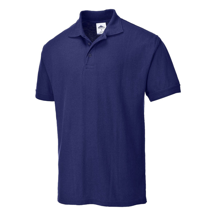 Portwest Naples Polo Shirt - Navy - X Large Portwest  - Dynamic Drive