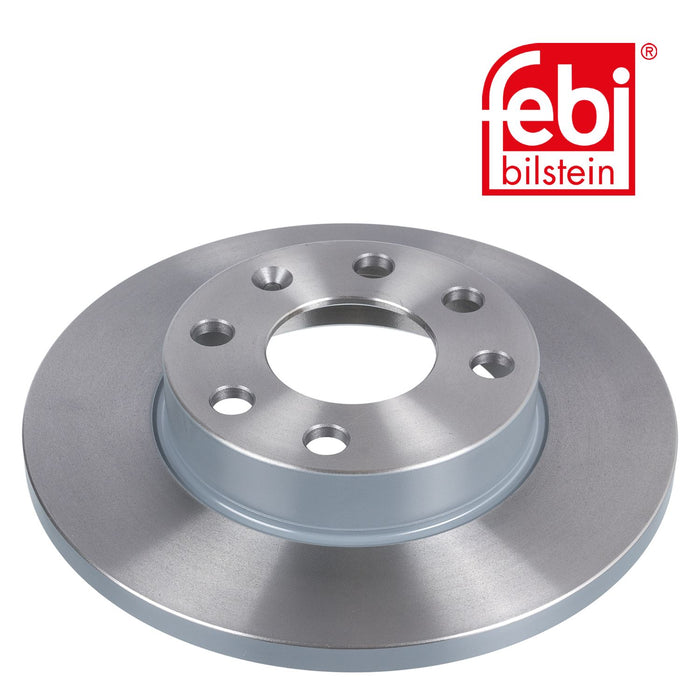 Genuine FEBI Front Brake Discs & Pads Set Solid for Opel Corsa