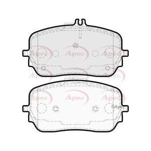 Apec Brake Pads Front Fits Mercedes-Benz Gls 350 D 4-Matic04.2019 -;Mer