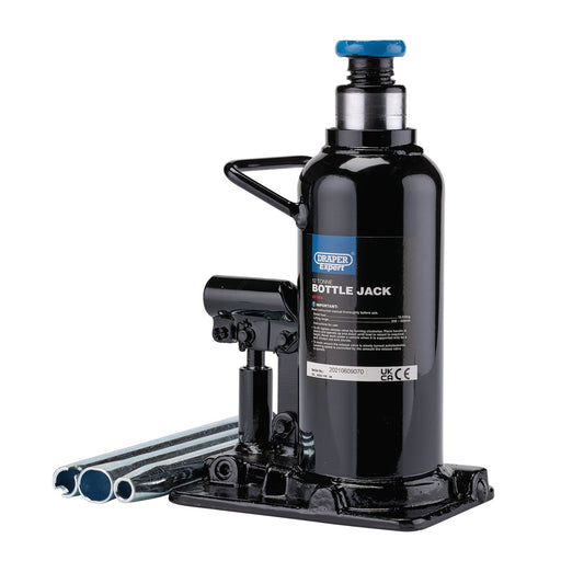 Draper Expert Hydraulic Bottle Jack, 12 Tonne 99769 Draper  - Dynamic Drive