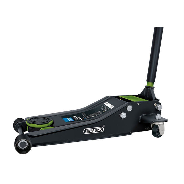 Draper Trolley Jack, 3 Tonne, Green 28485 Draper  - Dynamic Drive