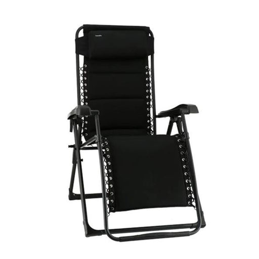 Barletta Relaxer Travellife Folding Reclining Camping / Fishing Chair[Black] Travellife  - Dynamic Drive