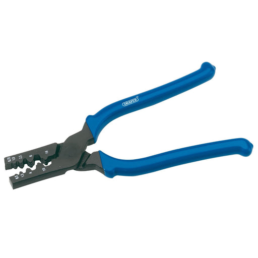 Draper 9 Way Crimping Plier Ferrule Cable Wire Crimping Tool, 190Mm 62226 Draper  - Dynamic Drive