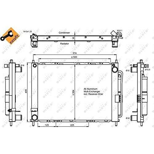 NRF Condenser 350057