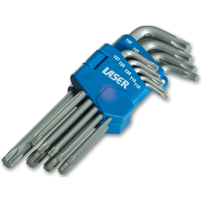 Laser Star Key Set 9pc 2497 Laser Tools  - Dynamic Drive