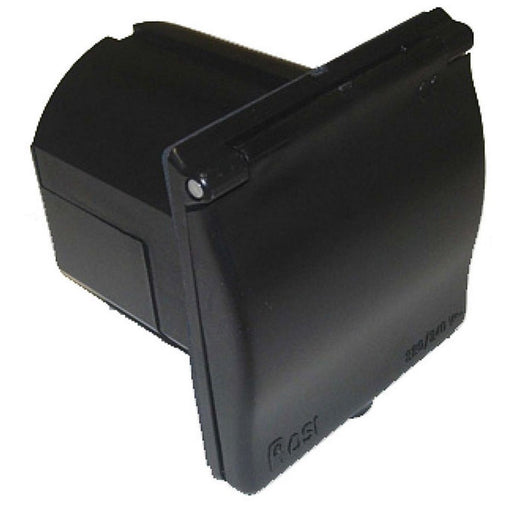 Mains Inlet Flush Black Keep Your Caravan/Motorhome Sleek with Mains Inlet F Nova  - Dynamic Drive